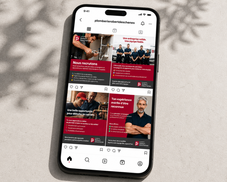 Instagram Campaign – Plumbing Recruitment