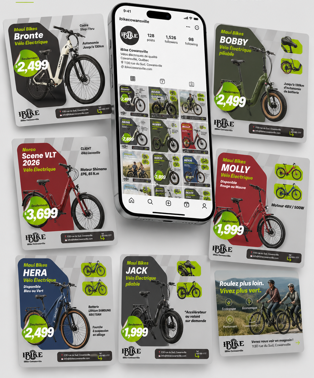 Instagram Campaign – Electric Bikes Promotion